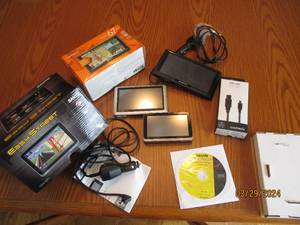 lot 87 image: Garmin navigation 67LM, Sanyo Easy Street and other navigation Systems and supplies