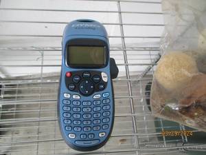 lot 130 image: Dymo lectraTag label maker and decorative bowl fillers