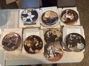 lot 216 image: Collection of Bradford exchange plates