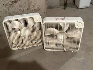lot 226 image: Pair of white box fabs...