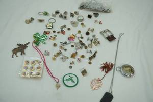 lot 6 image: Variety of Pins, Cufflinks,