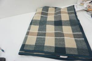 lot 9 image: Wool Poncho Biederlack of America (Size unknown)