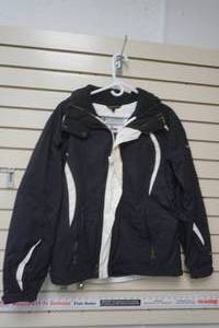 lot 100 image: Womens Size L Columbia Hooded Coat