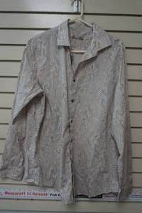 lot 101 image: Mens L Tasso Elbe Long Sleeve 100% Cotton Shirt