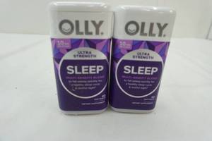 lot 110 image: 2-New Olly Sleep Aid