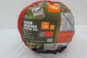 lot 118 image: Ozark Trail Red warm weather Sleeping bag