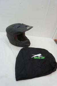lot 125 image: GMax Helmet (XL) & Arctic Cat Bag