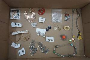 lot 33 image: Disney Necklaces &  Body Piercing Jewelry  and a variety of costume Jewelry