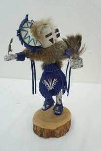 lot 39 image: Kachina Dancing Figure