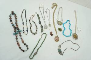 lot 66 image: Stone Costume Jewelry