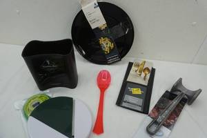 lot 177 image: Kitchen Burner Covers, Meat Tenderizer and more,