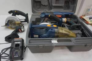 lot 259 image: Ryobi Cordless Tool Pack