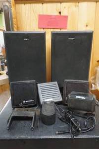 lot 196 image: Sony Speakers & Motorola Surround sound Items