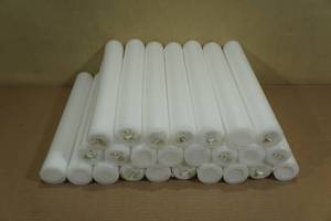 lot 12 image: 25 LED Glow Cheer Foam Sticks 11.5 -Blue