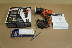 lot 45 image: Black  Decker Cordless Lithium-Ion Compact Saw