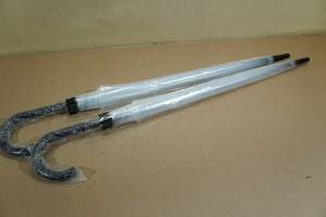 lot 147 image: 2 Clear Umbrellas 45.67 Open