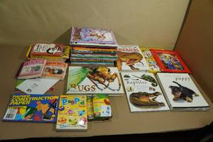 lot 171 image: Large Assortment of Childrens Educational Books