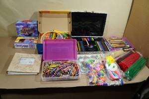 lot 172 image: Large Assortment Kids Arts and Crafts