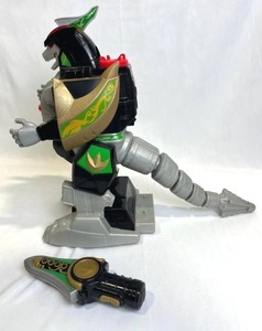 2015 Imaginext Power Rangers Mighty Morphin Green Ranger 16 Dragonzord w Remote (Good Working Condition)