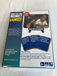 New (Sealed) What Do You Meme Family Edition Game