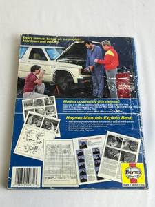 Haynes Chevy & GMS S-10 and S-15 Pick-ups (1982 thru 1993) Repair Manual