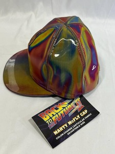 Vintage New w Tags Back To The Future 2 Iridescent Color Changing Marty McFly Baseball Hat