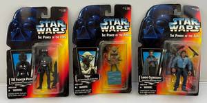 Star Wars Power Of The Force Misc. Action Figures (On Original Card)