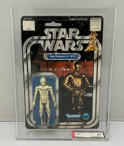 1978 Kenner Star Wars C-3PO 12 Back Punched Graded AFA 70 (RESERVE SET AT $500.00)