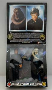 1997 Star Wars Collector Series (Jedi Luke Skywalker & Bib Fortuna) 12 Action Figures (Pre-Owned)