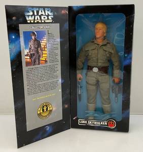 1996 Star Wars Collector Series (LUKE SKYWALKER) 12 Action Figure (NIB) Box Shows Wear