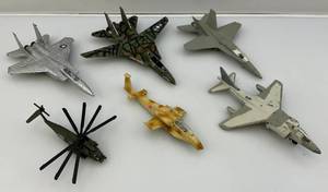 Miniature Ertl Die-Cast Airplanes