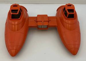 1980 Vintage Kenner Star Wars Action Figures Vehicle Twin-Pod Cloud Car (Incomplete) One Piece Broke On Cockpit Cover