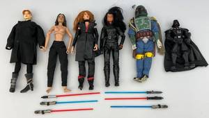 Misc. Vintage Star Wars Figures & More Most 12