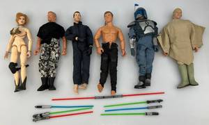 Misc. Vintage Star Wars Figures & More Including Flock Hair G.I. Joe 12
