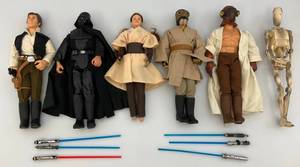 Misc. Vintage Star Wars Figures Most 12