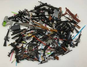 Lot Full Of Vintage G.I. Joe Weapons & More