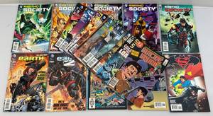 Misc. Vintage Comics Including Earth 2 Society & More