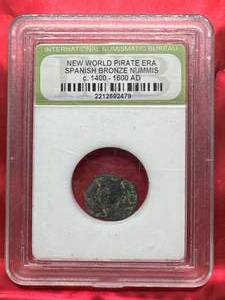 lot 29 image: Spanish Bronze Coin from c. 1400-1600