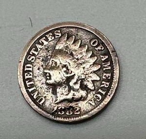 lot 35 image: 1882 Indian Head Penny
