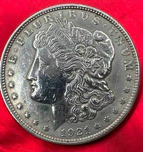 lot 56 image: 1921 Morgan Silver Dollar