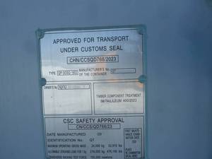 Sea Container 40 # 2261