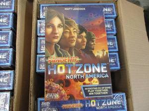 lot 115 image: Lot of 12 Pandemic Hot Zone North American Game