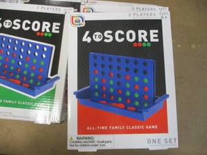 lot 124 image: Lot of 10 - 4 to Score Game...