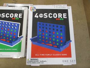 lot 126 image: Lot of 10 - 4 to Score Game...