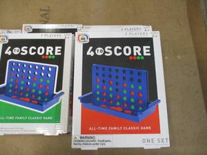 lot 127 image: Lot of 10 - 4 to Score Game...