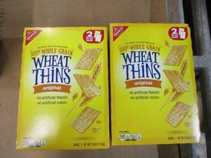 lot 145 image: Lot of 2 Original Wheat Thins- past best date