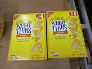 lot 148 image: Lot of 2 Original Wheat Thins- past best date