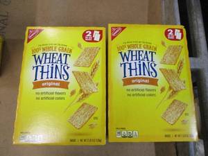 lot 151 image: Lot of 2 Original Wheat Thins- past best date