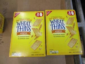 lot 152 image: Lot of 2 Original Wheat Thins- past best date