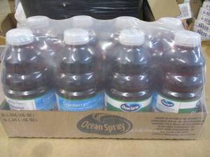 lot 158 image: 8 Count Ocean Spray Cranberry Juice - past best date
